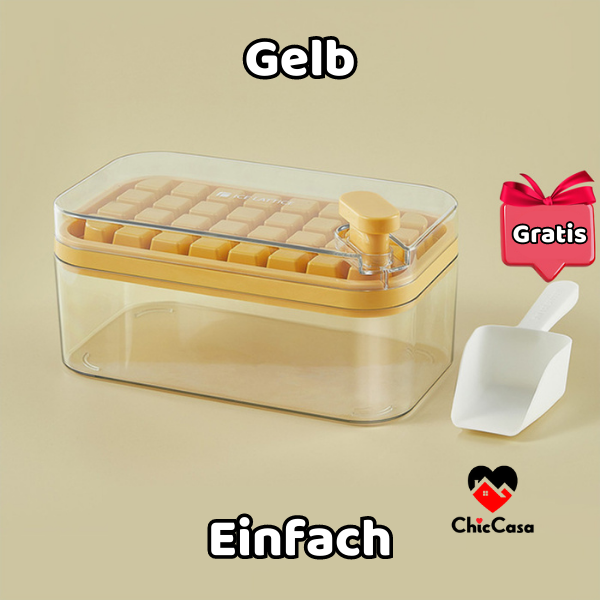 IceMaster Eismaschinen ChicCasa Gelb Einfach  