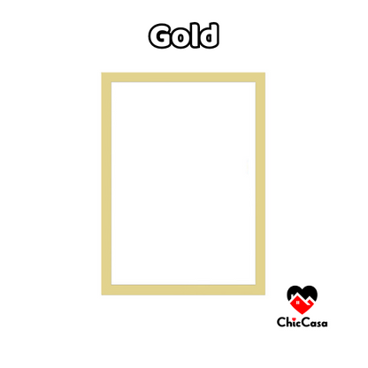 -30% Magnetischer Bilderrahmen Bilderrahmen ChicCasa Gold A3 