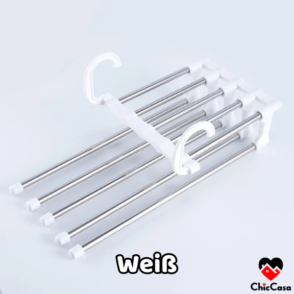 Kleider Organizer Towel Racks & Holders ChicCasa Weiß  