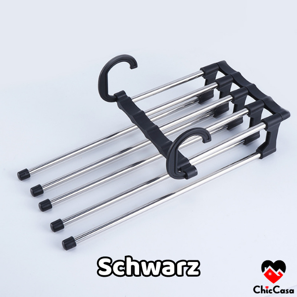 Kleider Organizer Towel Racks & Holders ChicCasa Schwarz  