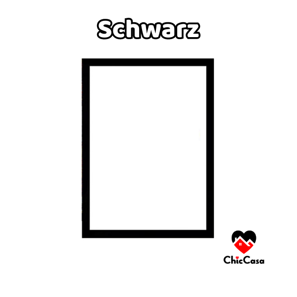 -30% Magnetischer Bilderrahmen Bilderrahmen ChicCasa Schwarz A3 