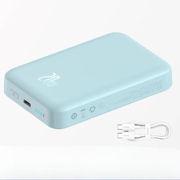 -20% Magnetische Powerbank Netzteile & Ladegeräte chiccasa Blau 10000mAh Einzel