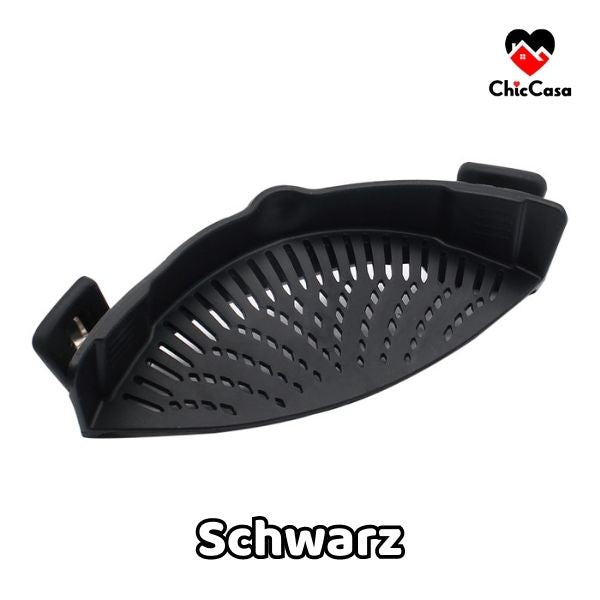 Topfsieb Colanders & Strainers ChicCasa Schwarz  