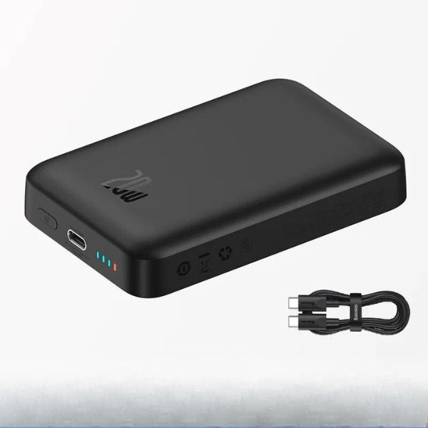 -20% Magnetische Powerbank Netzteile & Ladegeräte chiccasa Schwarz 10000mAh Einzel