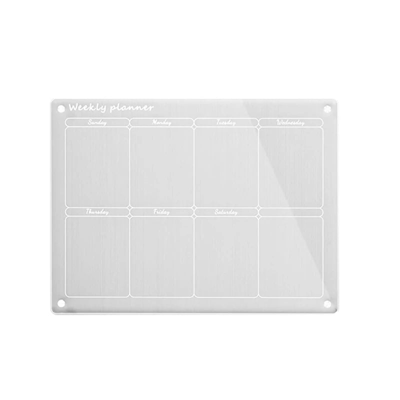 -30% Ämtliplan - Familienkalender Magnetischer Kalender aus Acryl chiccasa Woche Einzel 