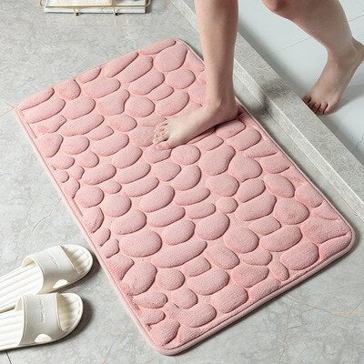 -50% Duschmatte Badezimmerausstattungen ChicCasa Pink 40X60cm 