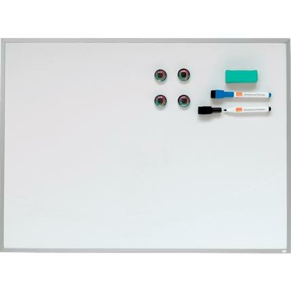 Magnettafel Nobo Weiß 58,5 x 43 cm Aluminium Büro und Schreibwaren, Bürobedarf Nobo   