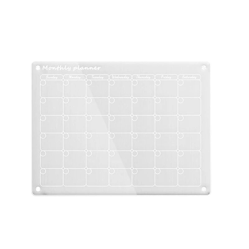 -30% Ämtliplan - Familienkalender Magnetischer Kalender aus Acryl chiccasa Monat Einzel 