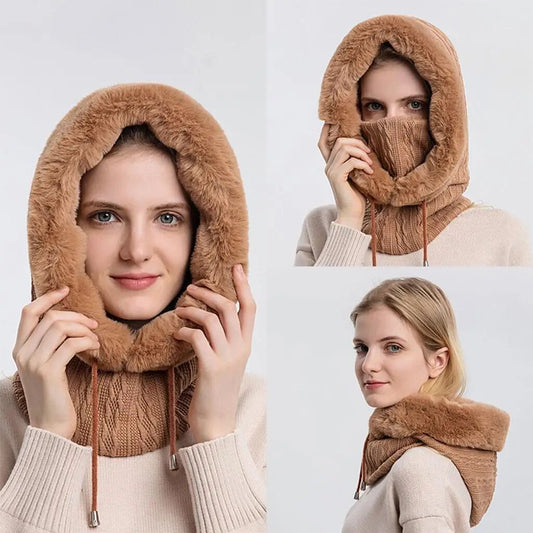 -20% Wintermütze CozyWrap chiccasa Khaki Einzel 