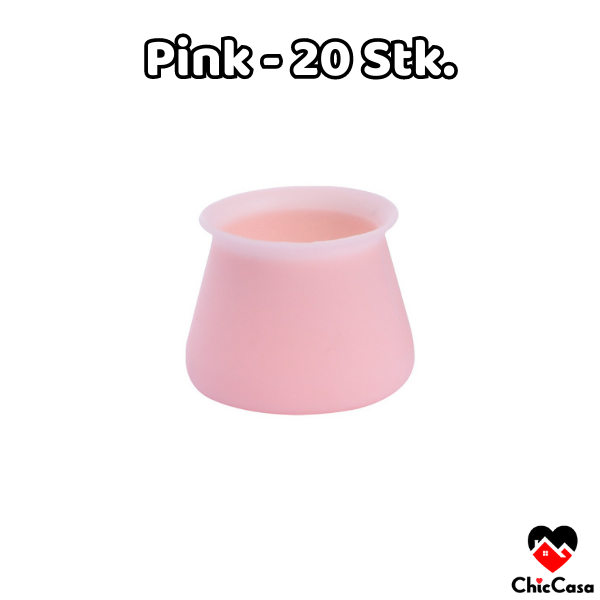 -30% Stuhlbeinschutz 20Stk. Stuhlunterlagen ChicCasa Pink  