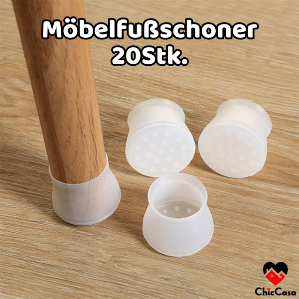 -30% Stuhlbeinschutz 20Stk. Stuhlunterlagen ChicCasa   