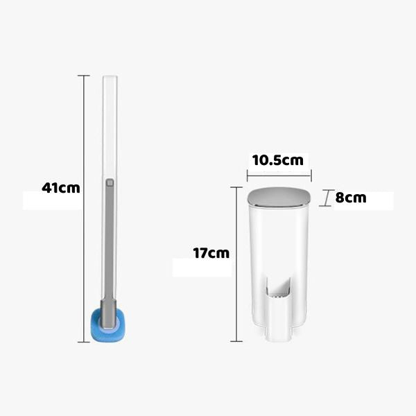 -20% WC Bürste - Toilettenbürste Toilettenbürste mit Reinigungsflüssigkeit chiccasa   