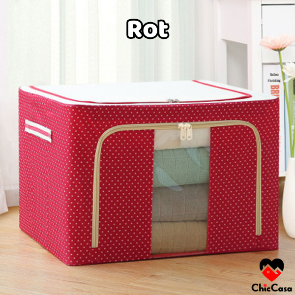 Faltbare Aufbewahrungsbox Storage & Organization ChicCasa Rot  