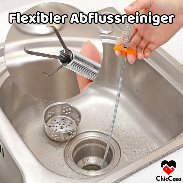 -30% Flexibler Abflussreiniger | Rohrreiniger Abflussreiniger ChicCasa   