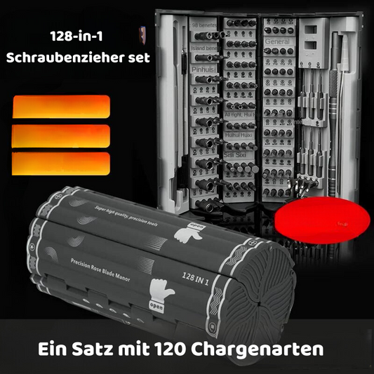 -20% 128-in-1 Schraubenzieher Set Schraubendreher ChicCasa Einzel  