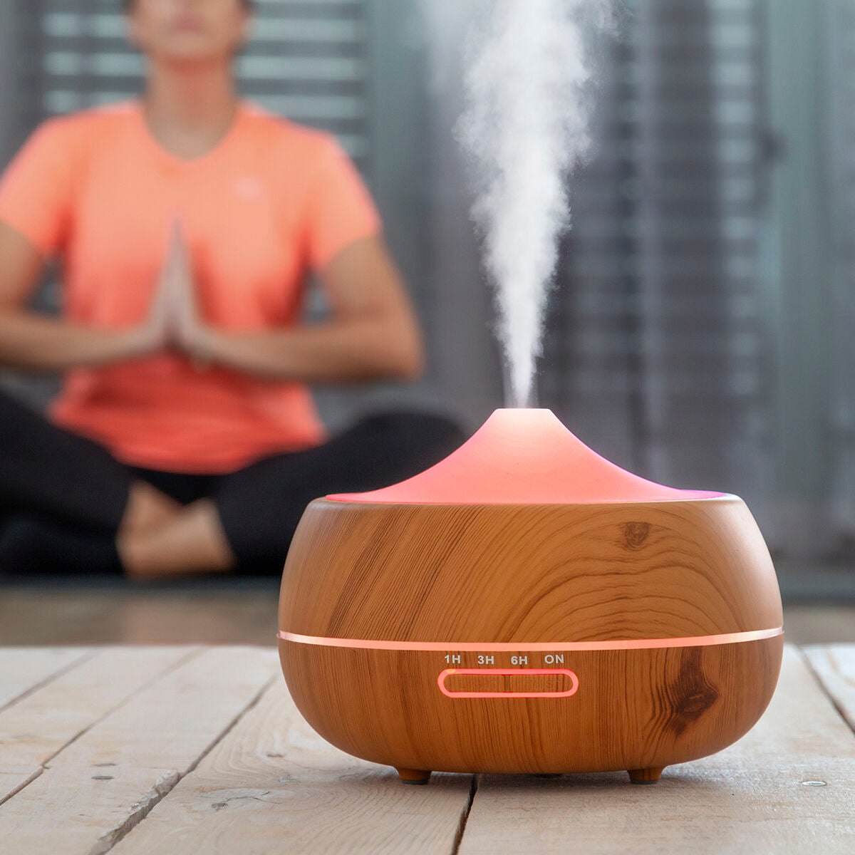 Luftbefeuchter Aroma Diffusor Haus & Küche, Tragbare Klimageräte InnovaGoods   