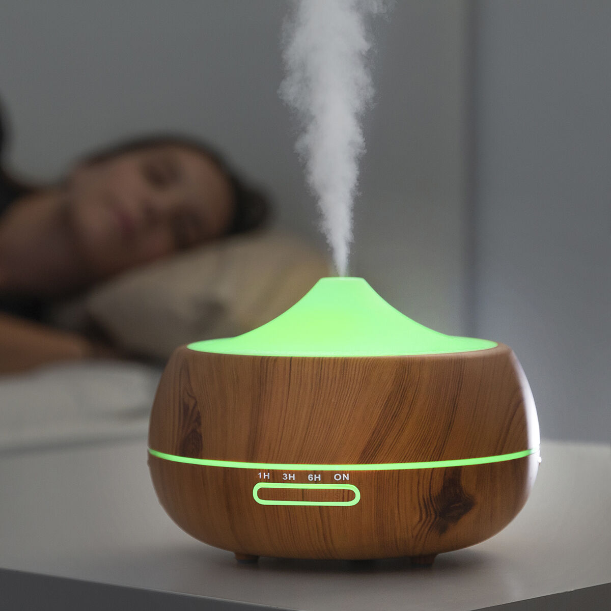 Luftbefeuchter Aroma Diffusor Haus & Küche, Tragbare Klimageräte InnovaGoods   