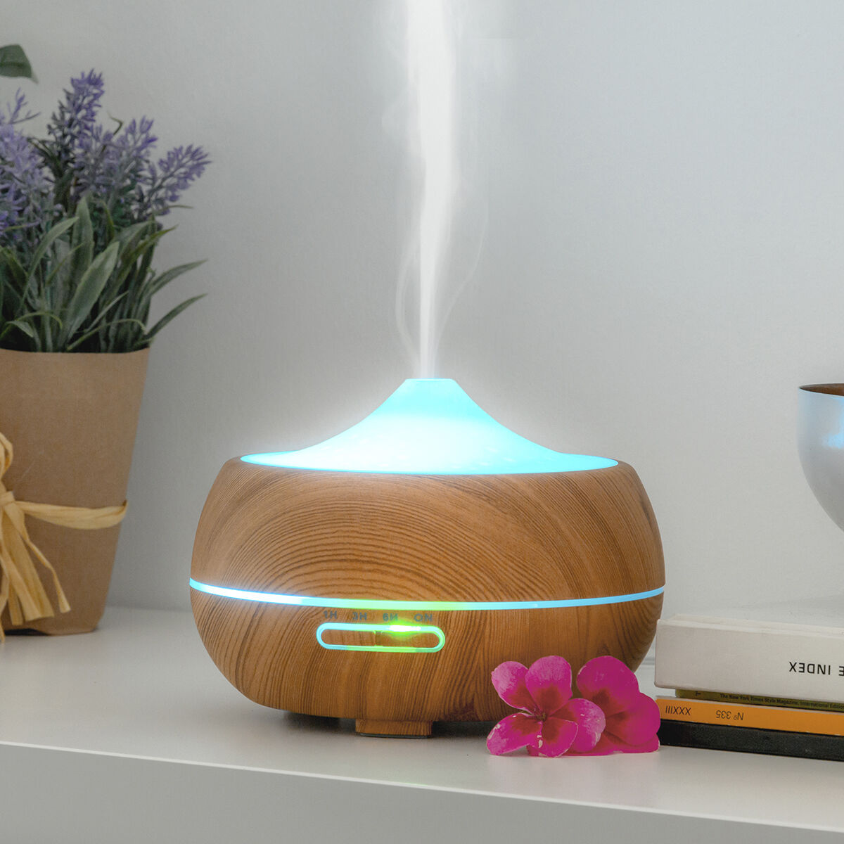 Luftbefeuchter Aroma Diffusor Haus & Küche, Tragbare Klimageräte InnovaGoods   