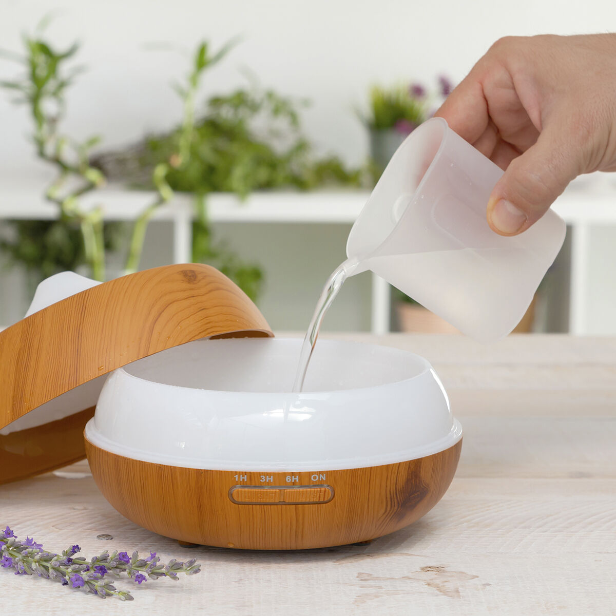 Luftbefeuchter Aroma Diffusor Haus & Küche, Tragbare Klimageräte InnovaGoods   