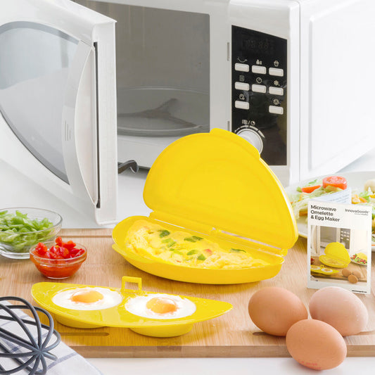 Omelettiermaschine Ei Mikrowelle Haus & Küche, Kleine Haushaltsgeräte InnovaGoods   