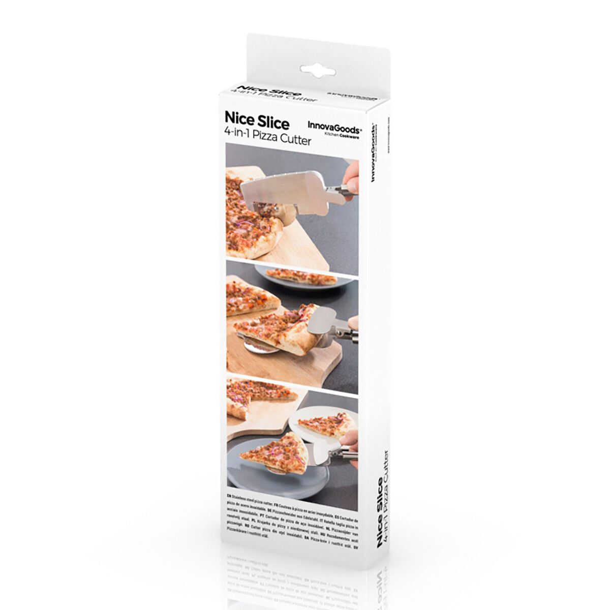 Pizzaschneider 4-in-1 Nizza-Scheibe Haus & Küche, Utensilien InnovaGoods   