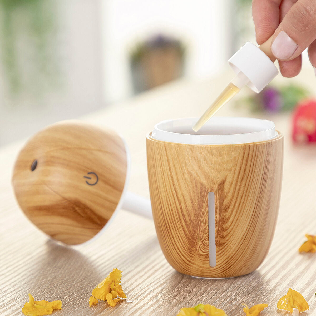 Mini-Humidor Aroma-Diffusor Honey Pine InnovaGoods Haus & Küche, Tragbare Klimageräte InnovaGoods   