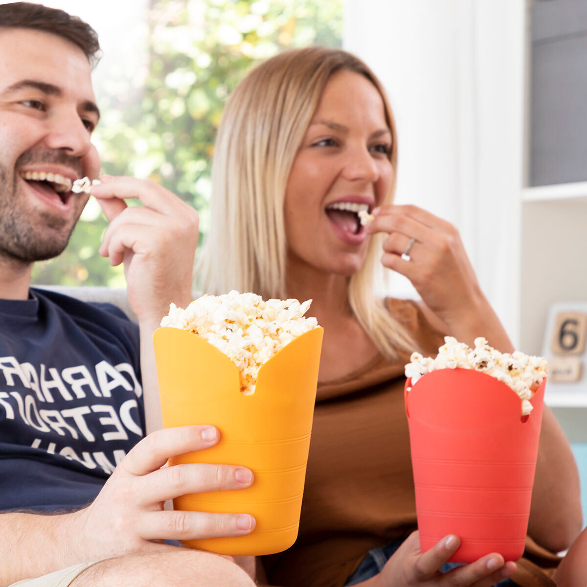 -25% Silikon Popcorn Schüssel Haus & Küche, Lagerung und Organisation InnovaGoods   