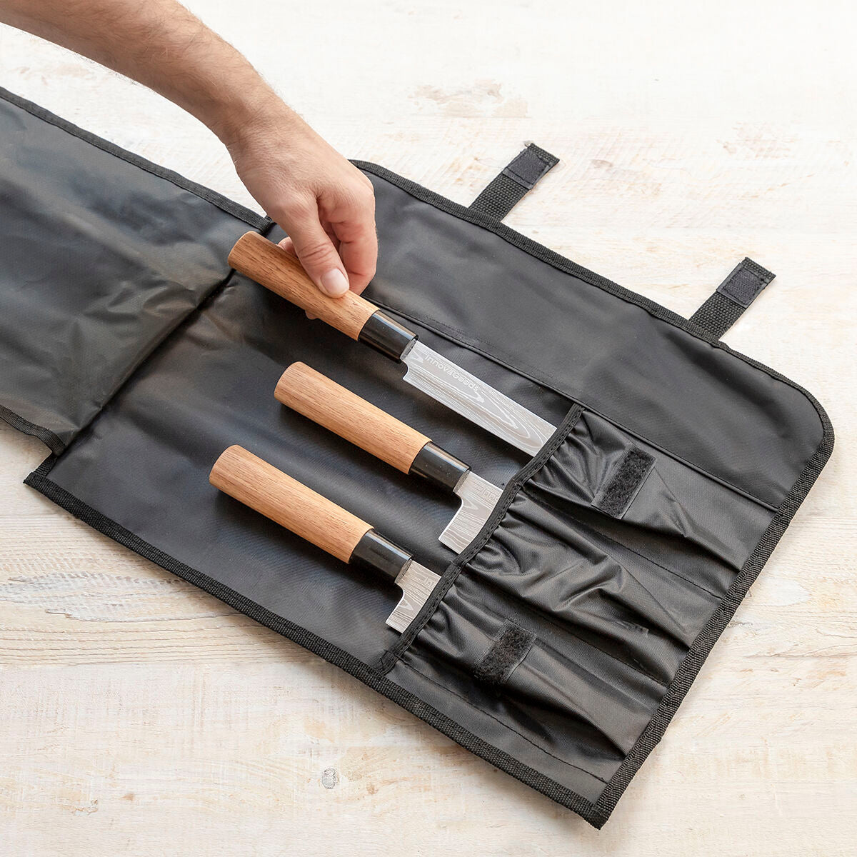 Messerset mit Tasche Haus & Küche, Utensilien InnovaGoods   