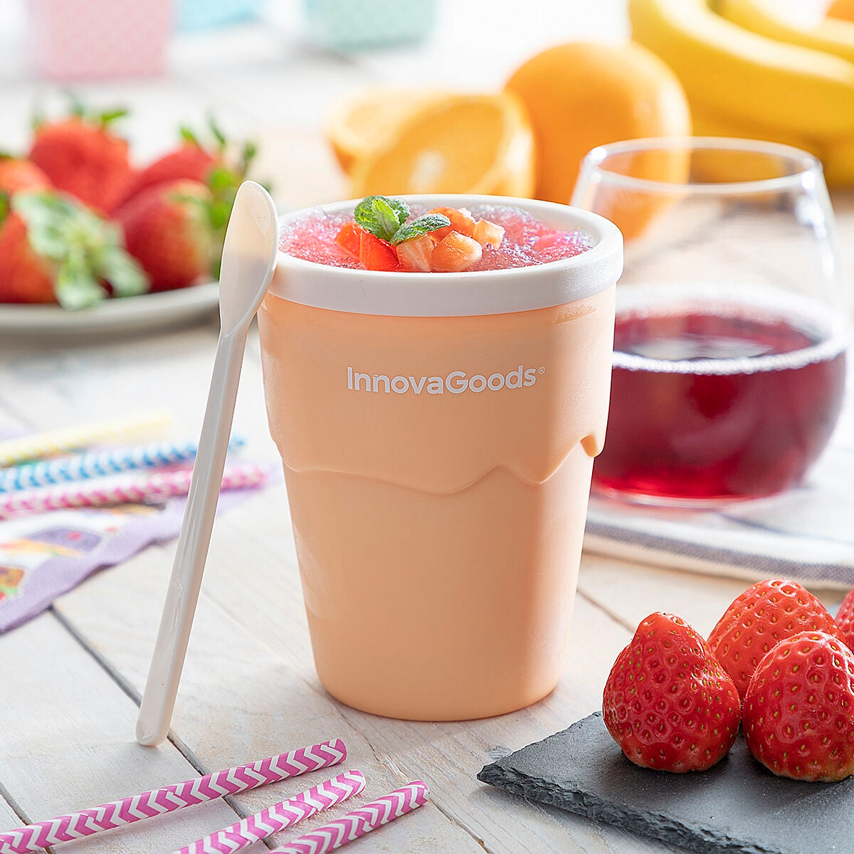 Becher für Speiseeis und Slush-Eis Haus & Küche, Utensilien InnovaGoods   