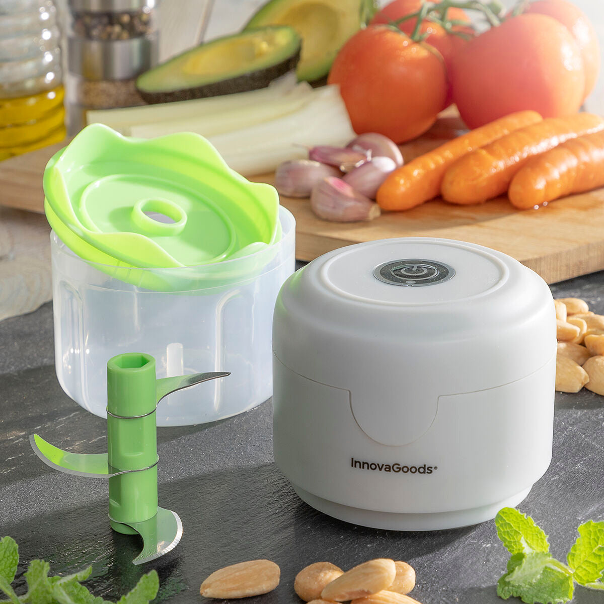 Echoppie Mini Chop Haus & Küche, Kleine Haushaltsgeräte InnovaGoods   