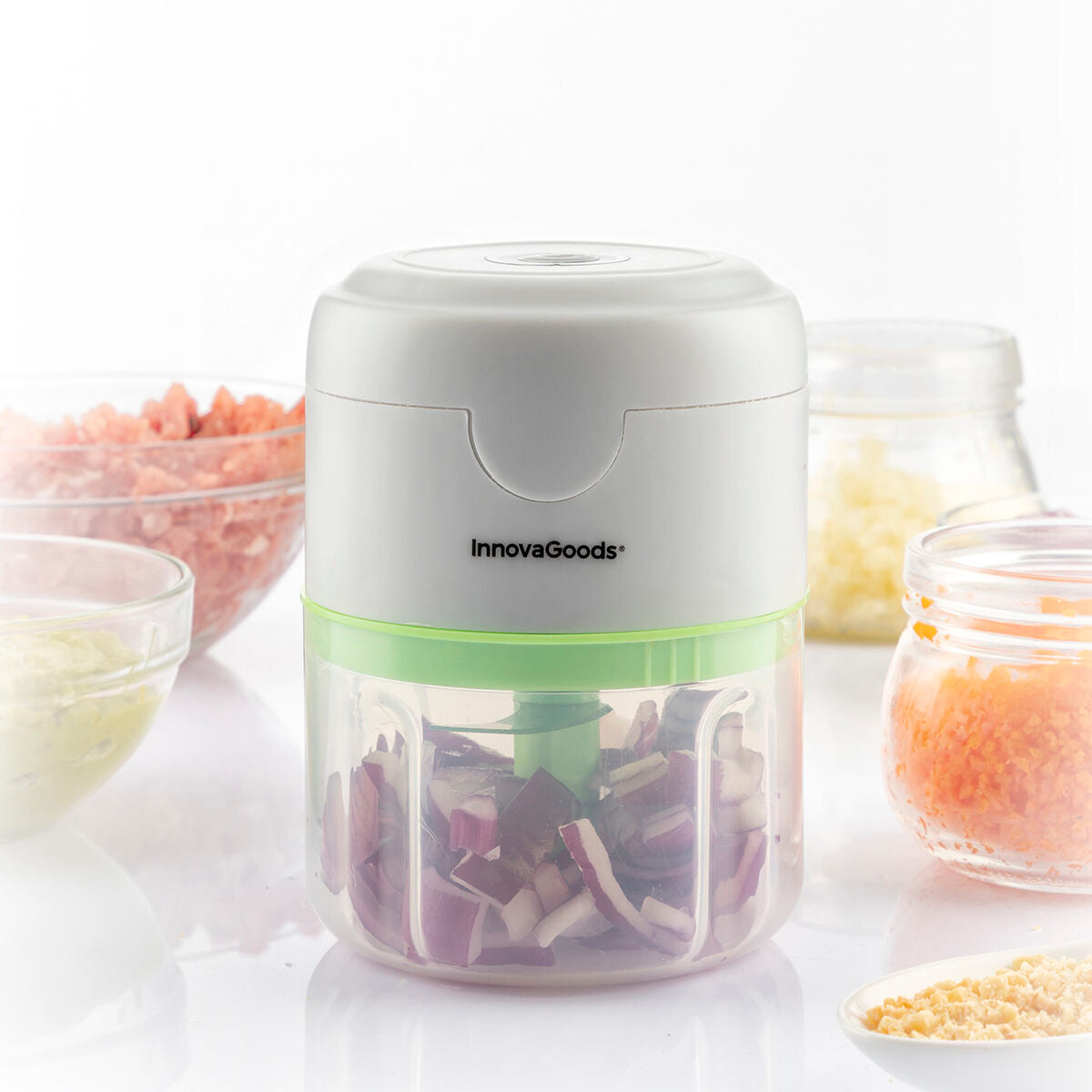 Echoppie Mini Chop Haus & Küche, Kleine Haushaltsgeräte InnovaGoods   