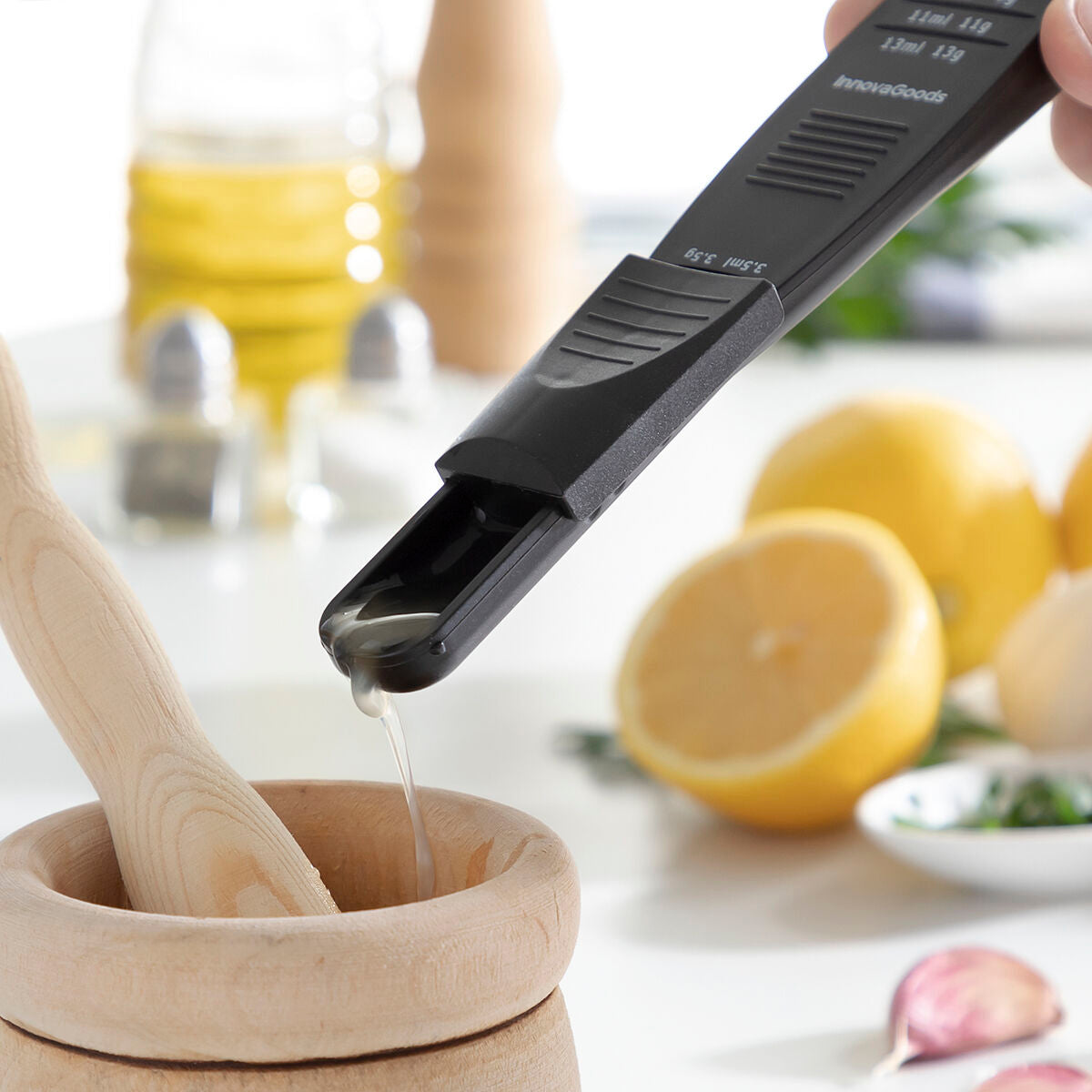 Einstellbarer Messlöffel Haus & Küche, Utensilien InnovaGoods   